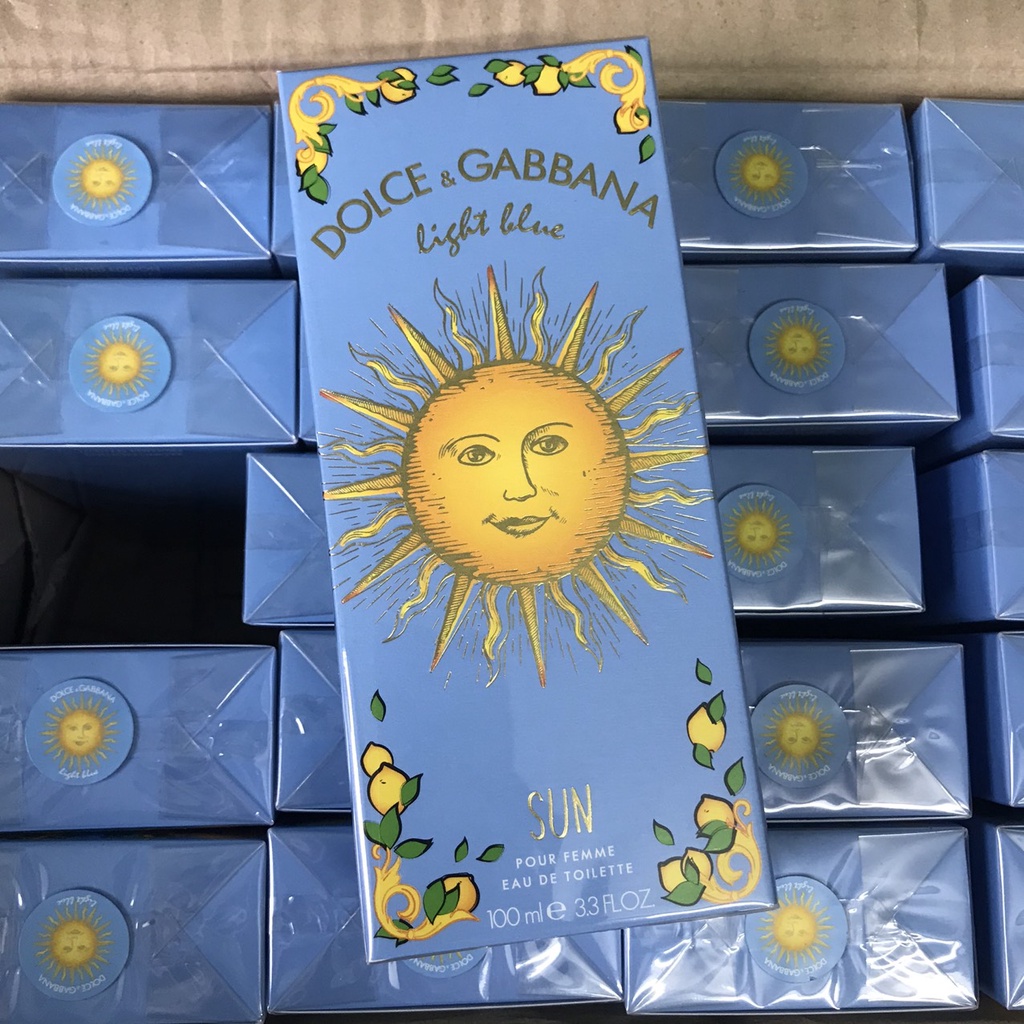 Nước hoa Nữ D&G Light Blue SUN Pour Femme EDT 100ml | BigBuy360 - bigbuy360.vn