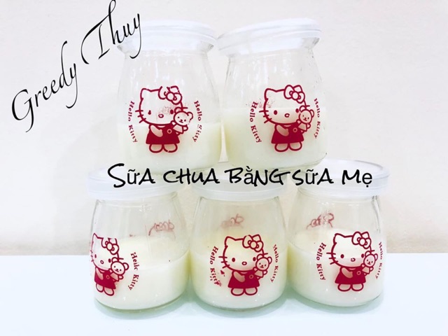 HŨ SỮA CHUA CÓ NẮP 100ml