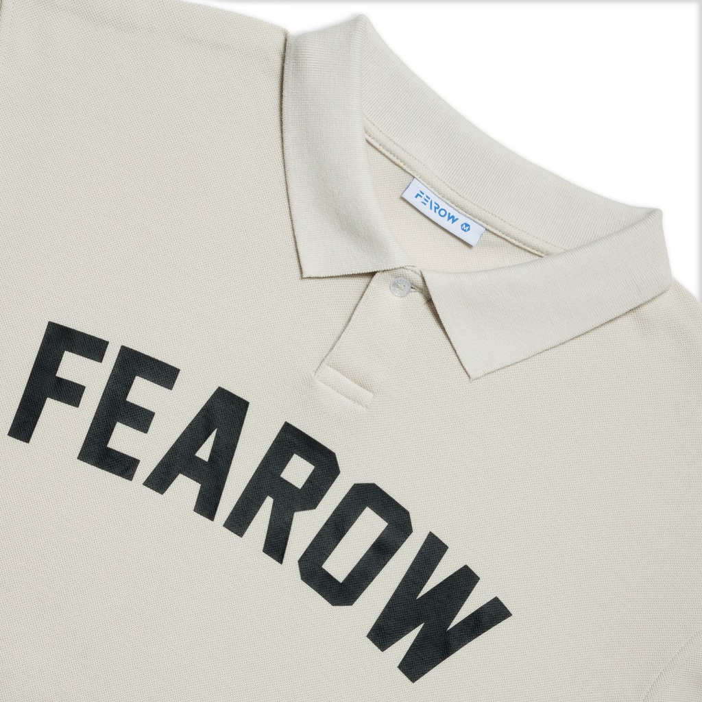 Áo polo nam nữ local brand unisex Fearow Noisy / Màu Xám Sáng - FW705