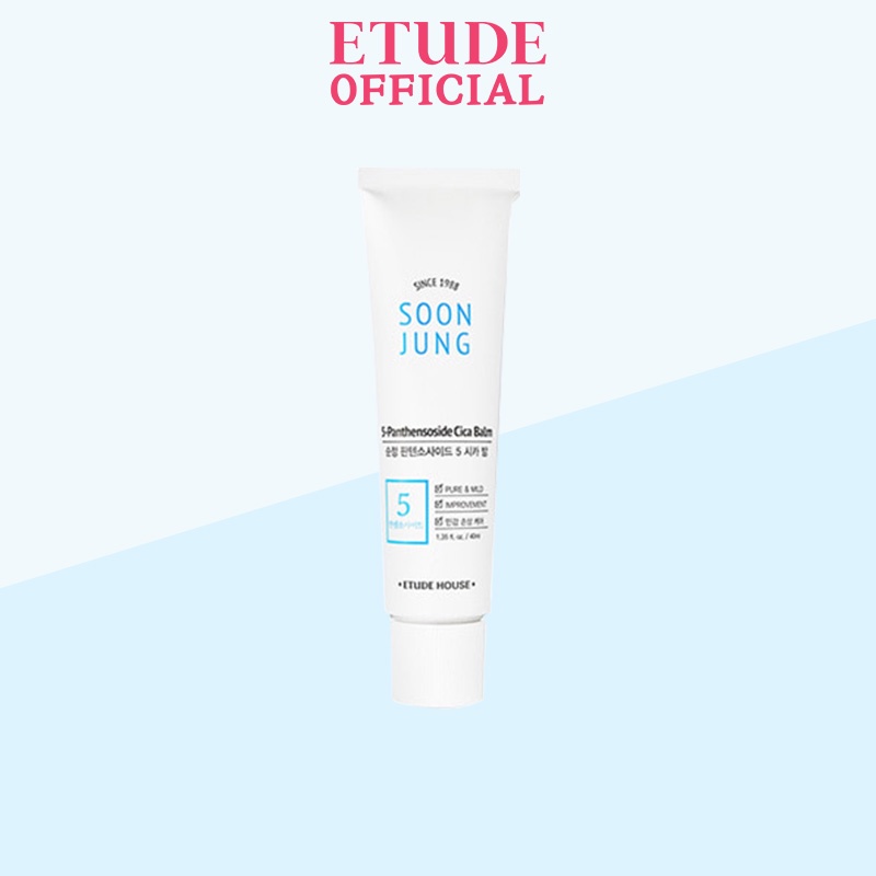 [ETUDE] Son Dưỡng SoonJung 5-Panthensoside Cica 40ml