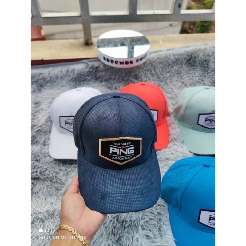 Mũ Golf Nam Ping Lưỡi Trai Thời Trang Thể Thao Cao Cấp