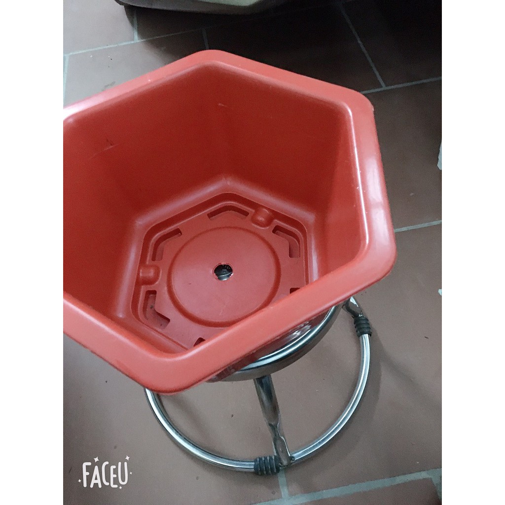 Chậu trồng cây Lục giác rộng 47cm cao 28cm HC0FAC48