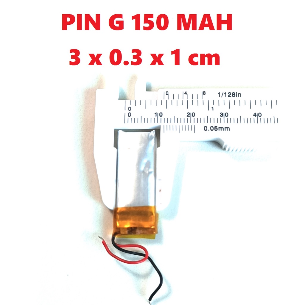 Pin Sạc Lithium Polymer 3.7V Lipo Dành Cho Camera Mini MP3 MP4 Tai Nghe Bluetooth Bút Đọc Loa