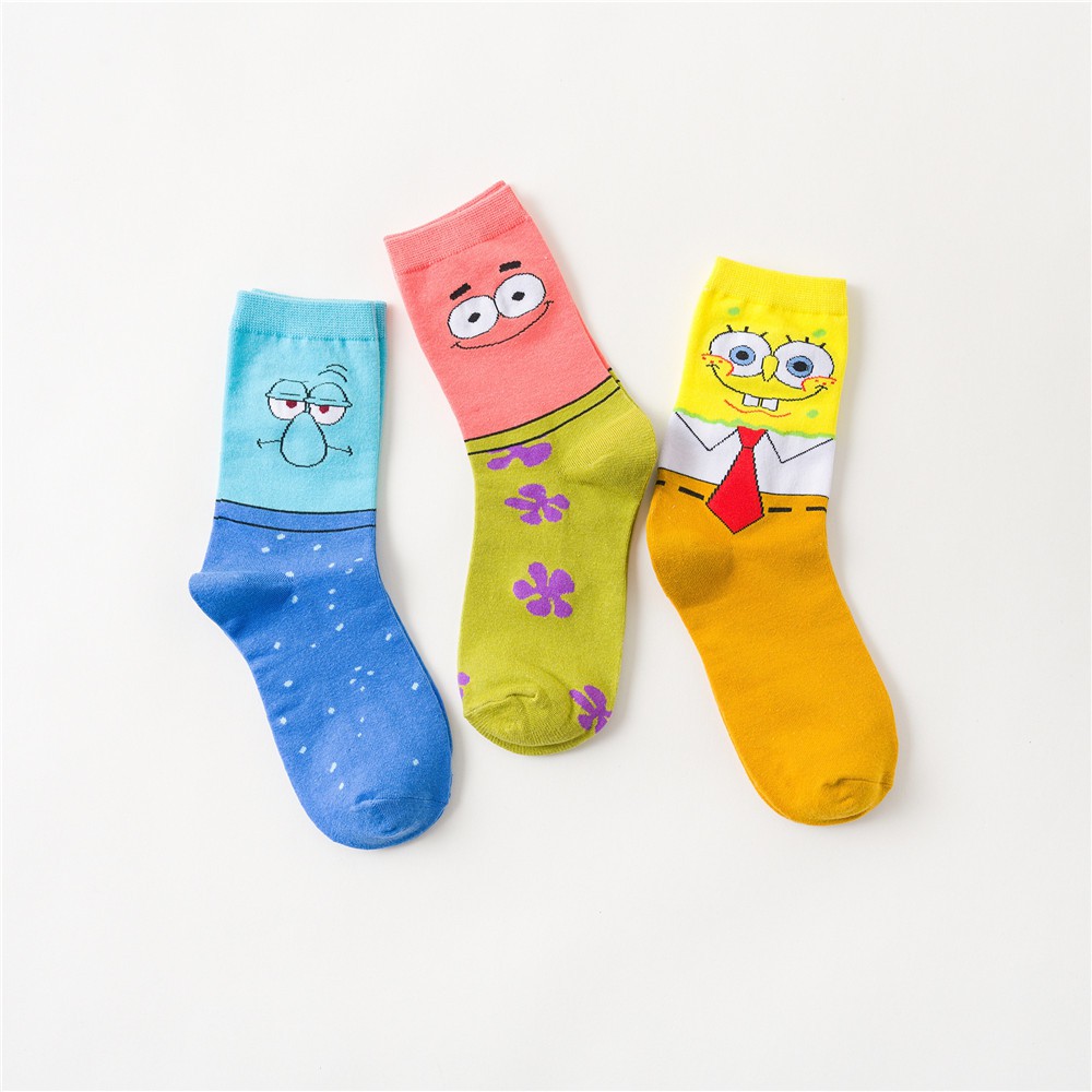 Tất Cotton In Hình Phim Spongebob