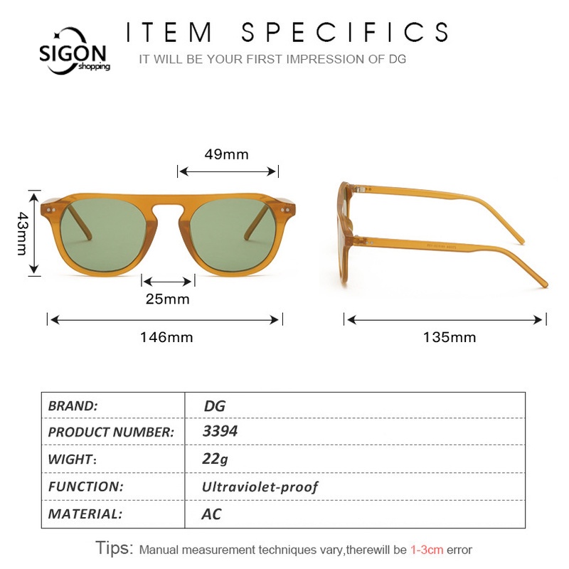 Kính Mát Chống Tia UV Thiết Kế Đơn Giản Thời Trang Cho Nam Và Nữ