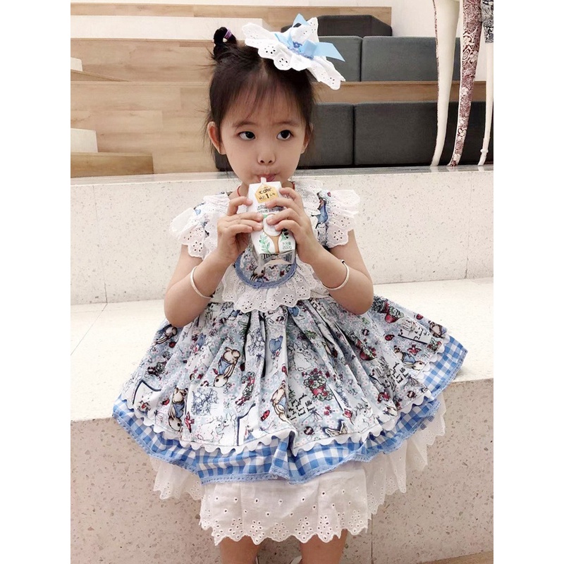 Đầm công chúa phong cách Lolita thời trang Âu Mỹ cho bé gái