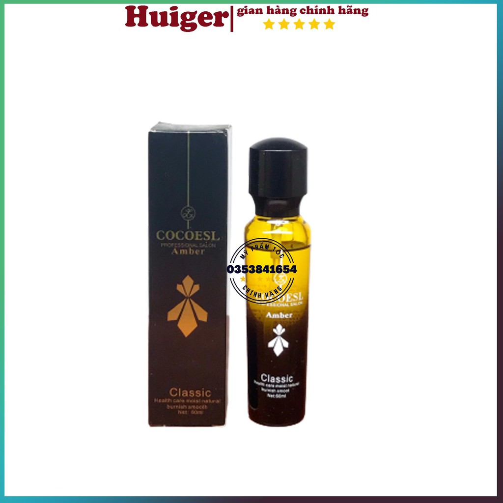 tinh dầu dưỡng tóc coco serum dưỡng tóc uốn Luodais hương nước hoa, Mỹ phẩm tóc chính hãng  DT18