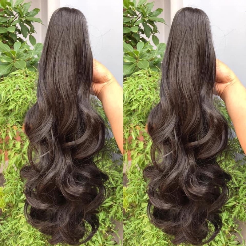 tóc ngoặm xoăn đuôi