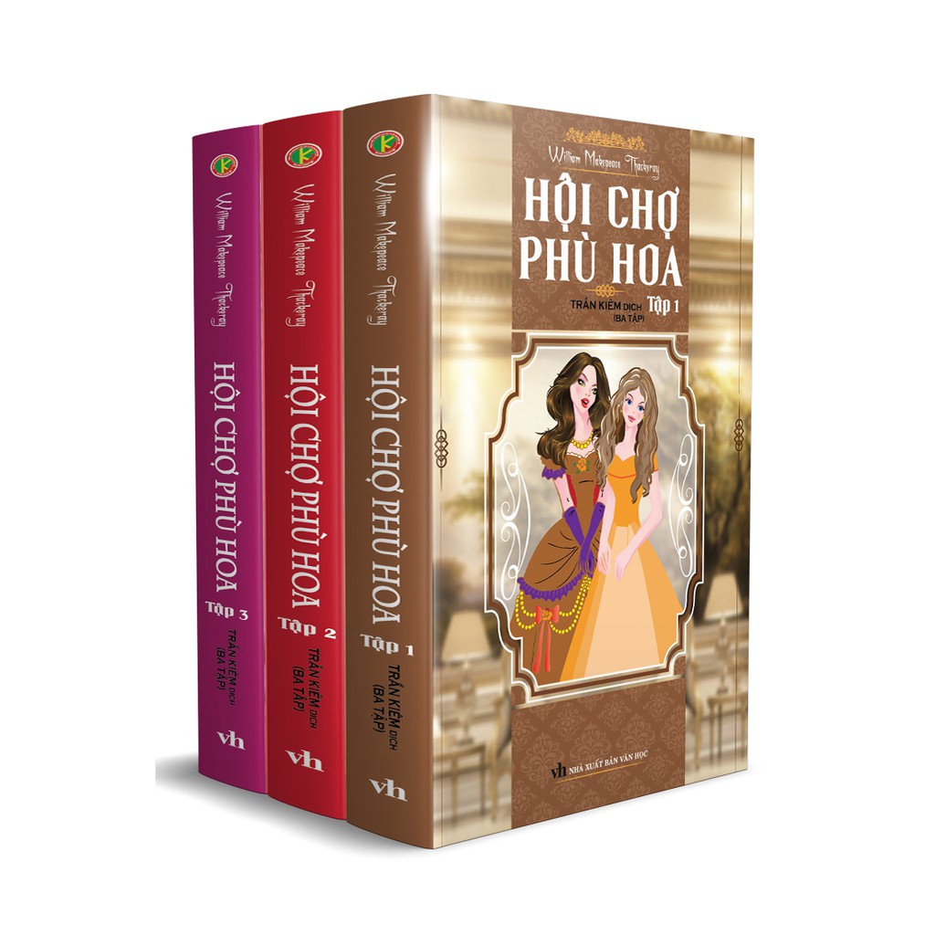 Sách - Hội Chợ Phù Hoa ( Trọn Bộ 3 Tập )