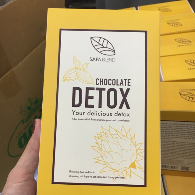 Detox chocolate - của cty traphacosapa
