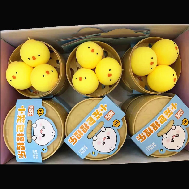 Squishy Mochi dễ thương,mềm bánh bao chân thực mềm mịn giảm stress co dãn đàn hồi ngộ nghĩnh giải tỏa căng thẳng