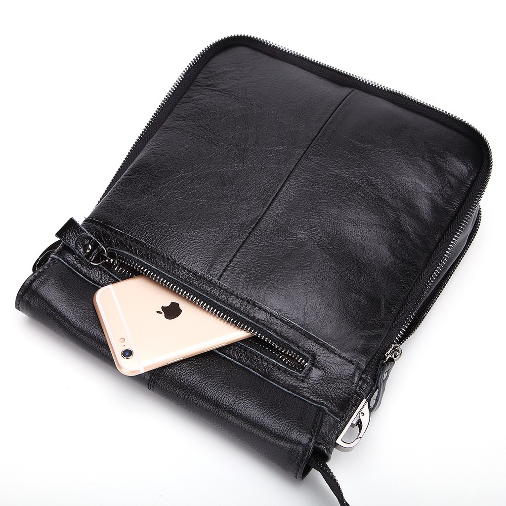 Túi Đeo Chéo Nam Cao Cấp LAVATINO TRUE01 - 100% Da Bò, Handmade Khâu Tay Tinh Xảo - Món Quà Tuyệt Vời Cho Người Thân | BigBuy360 - bigbuy360.vn