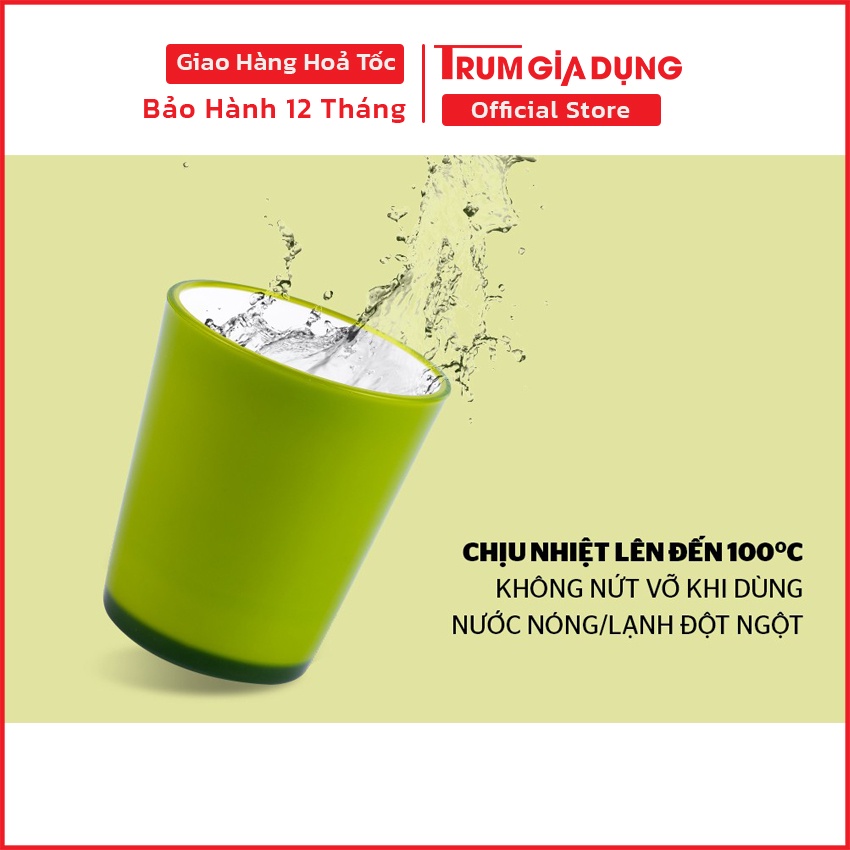 Cốc uống nước cách nhiệt, cốc đánh răng Sunhouse BioZone 310ml, chất liệu nhựa nguyên sinh cao cấp nhập khẩu Hàn Quốc