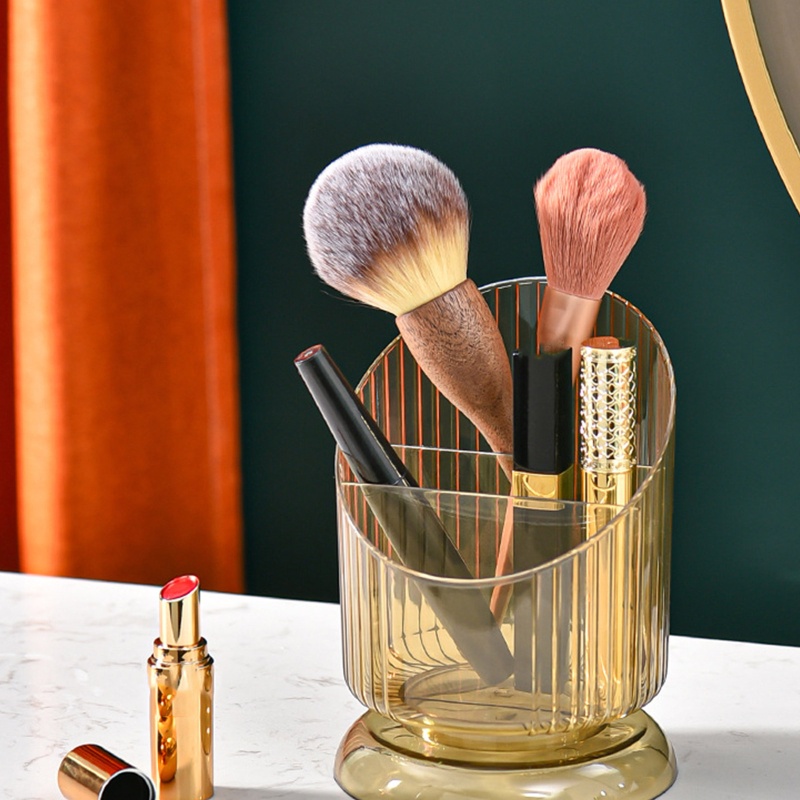 Hộp Đựng Cọ Trang Điểm Trong Suốt Tiện Dụng