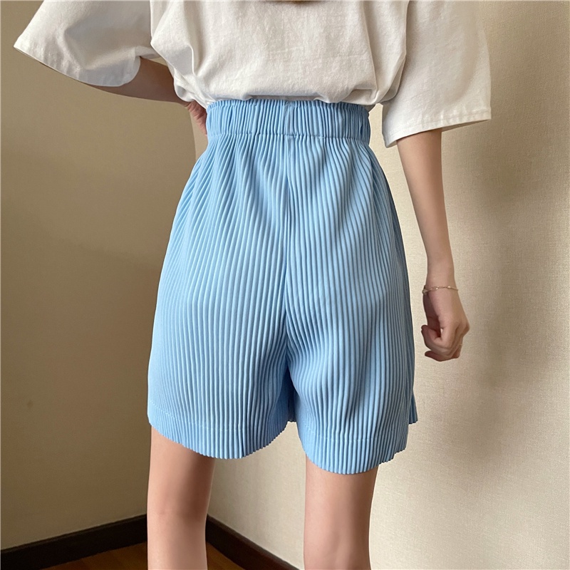 Quần Short Nữ Ống Rộng Kiểu Hàn Quốc Mới