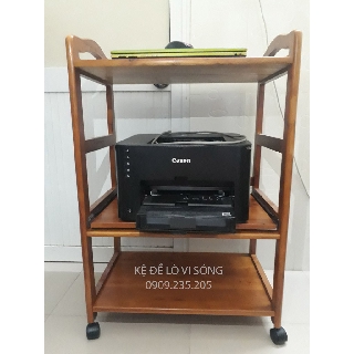 kệ để lò vi sóng 3 tầng (Vàng nghệ)