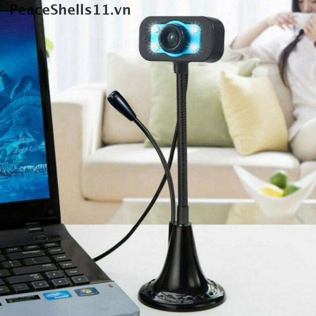 Webcam HD USB 2.0 HD Kèm Micro Cho Máy Tính / Laptop / Máy Tính Để Bàn F11