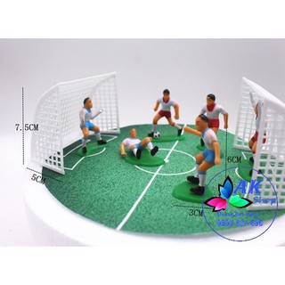 2304.060 SET 6 CẦU THỦ BÓNG ĐÁ NHƯA