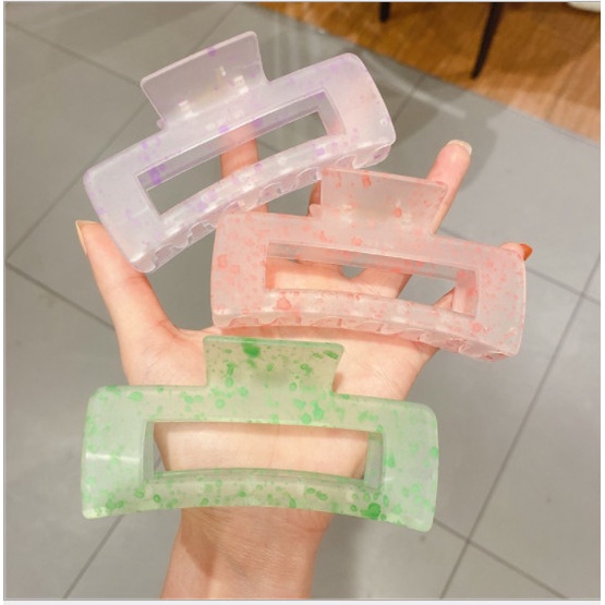 Kẹp Tóc Cỡ Lớn Thiết Kế Đơn Giản Phong Cách Hàn Quốc KT17