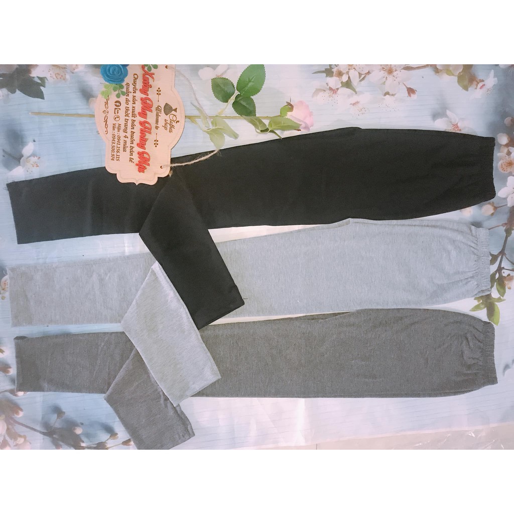 FREESHIP ĐƠN 99K_RẺ VÔ ĐỊCH.QUẦN LEGGING TRƠN CÓ GIÃN 4C . . | BigBuy360 - bigbuy360.vn
