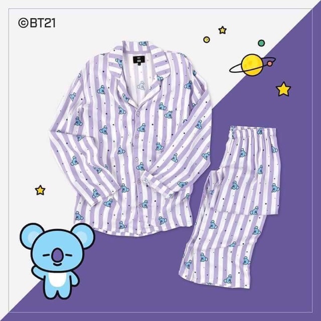 Pyjama Festa BT21 x Hunt