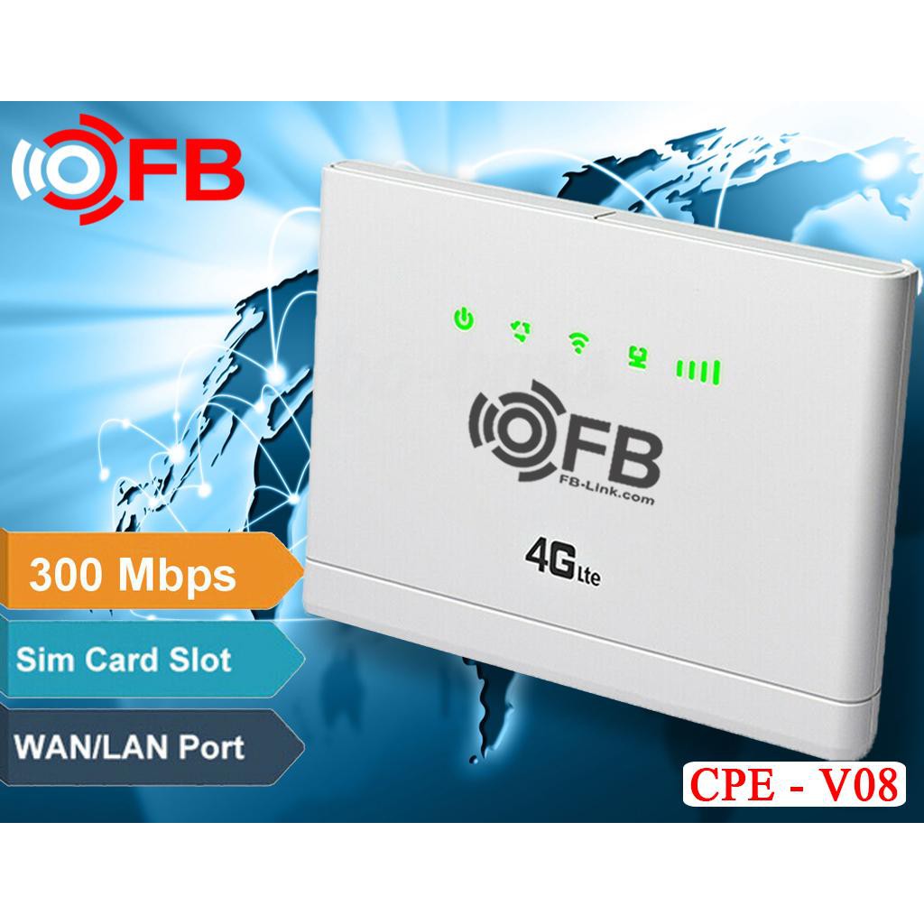 Router wifi 4G LTE - FB-LINK CPE V01/V08