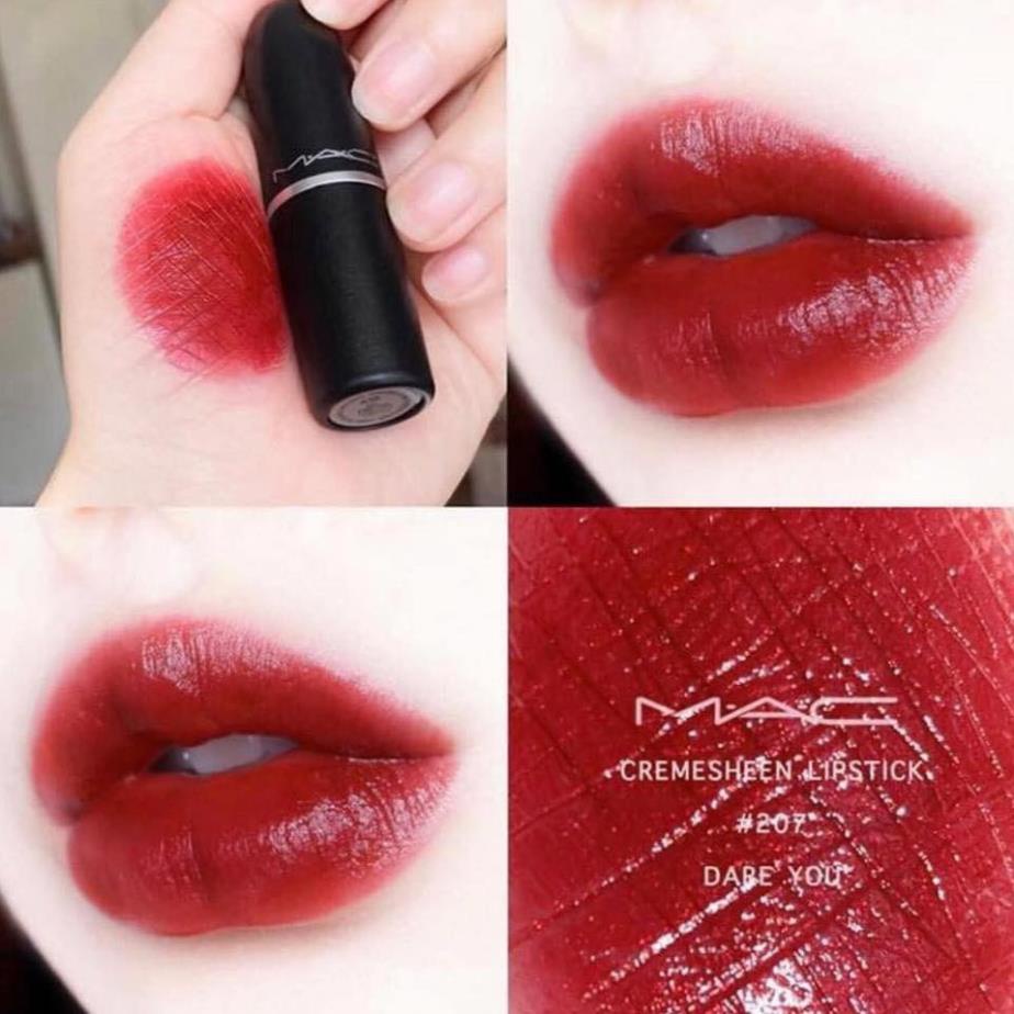 Son Mac Powder Kiss,thỏi son lì Mac với độ bám màu tốt, son lên màu chuẩn, chất son lì mịn như bột, đủ các màu hot 2022