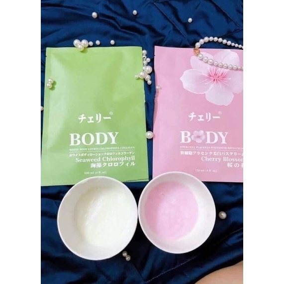 TẮM TRẮNG BODY TINH CHẤT HOA ANH ĐÀO -DIỆP LỤC