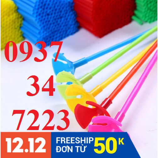 Gậy gắn bong bóng 100 cây gắn bóng bay kích thước 40 cm