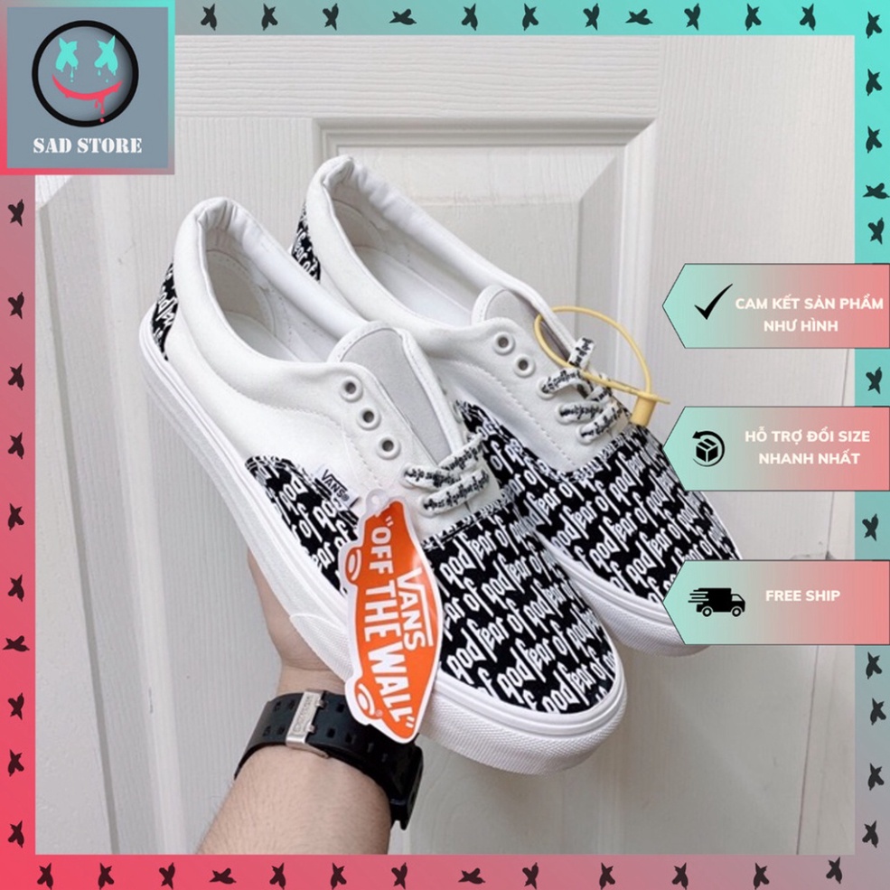 Giày Vans Fog Buộc Dây, Giày Vans Thể Thao Nam Nữ Full Box