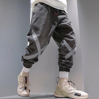 Quần Jeans Jogger Nam Cạp Chun Bó Ống Phong Cách HIPHOP STREETWEAR Ulzzang đi chơi tập gym