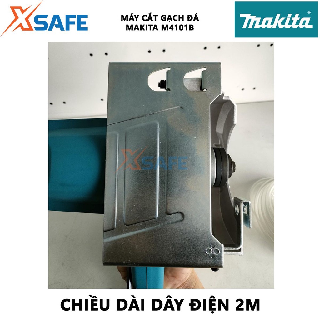 Máy cắt gạch đá MAKITA M4101B Máy cắt công suất 1250W, khả năng cắt tối đa 40mm, tốc độ không tải 12000rpm - [XSAFE]