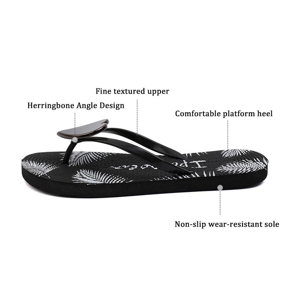 .Dép Sandal Hở Ngón Họa Tiết Hoa Xinh Xắn Thời Trang Cho Nữ