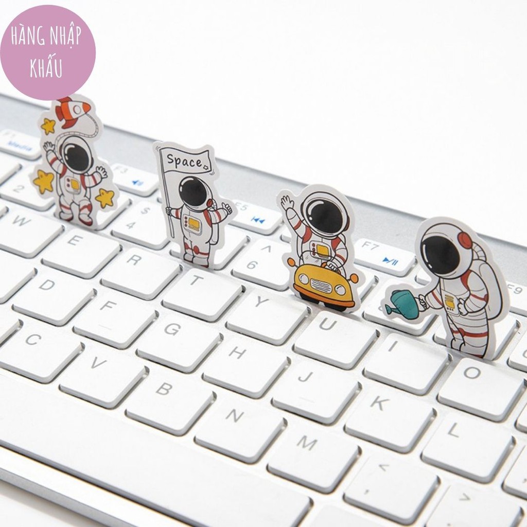 Hộp 45 nhãn dán hoạt hình đáng yêu dùng trang trí sổ tay DIY Box Sticker ST96