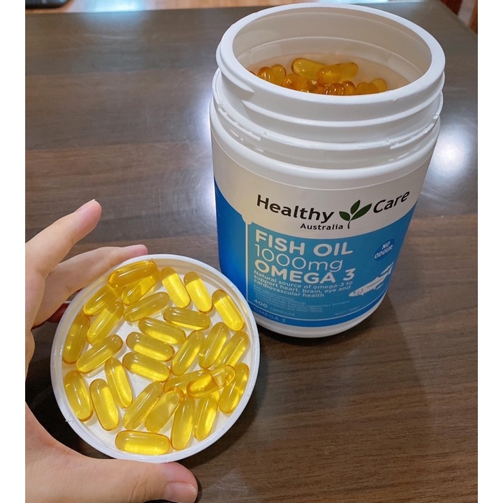 Dầu cá OMEGA 3 HEALTHY CARE 400v