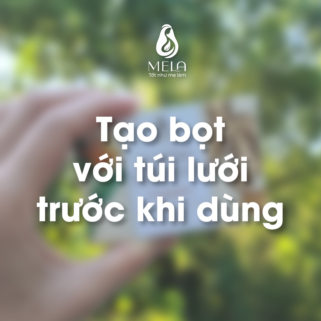 Xà Bông Nghệ Tươi Turmeric Soap Mela [Mua 2 Tặng 1 Túi Tạo Bọt] | BigBuy360 - bigbuy360.vn