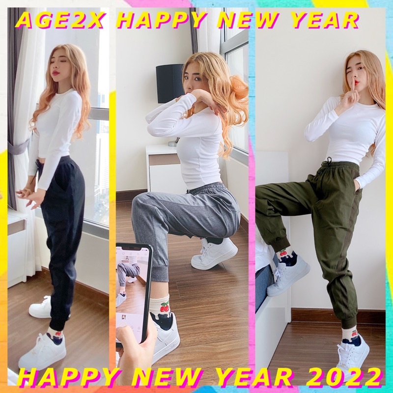 Áo croptop TAY DÀI Trắng chính hãng AGE2X hàng VNXK TOP các sản phẩm thường xuyên cháy hàng của SHOP