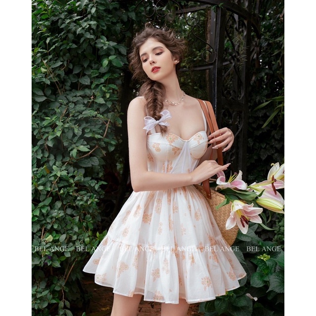 BEL ANGE - Đầm cúp ngực dáng xoè Rika Dress