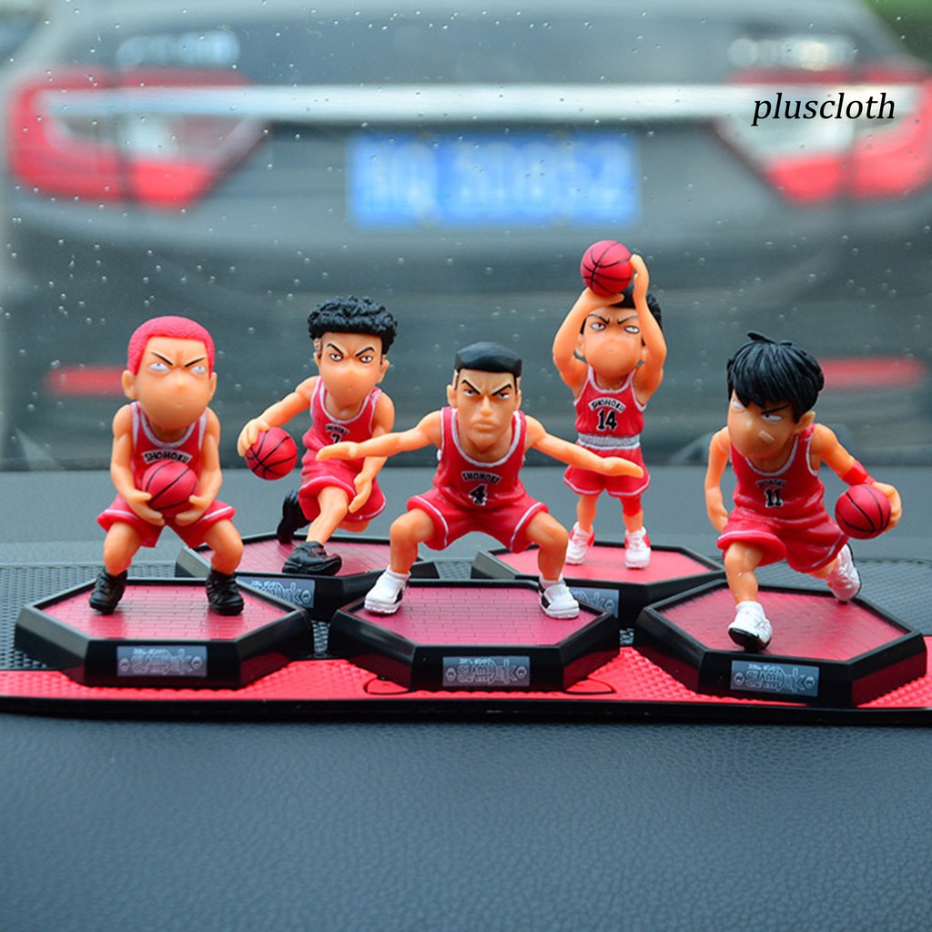 Bộ 5 Mô Hình Nhân Vật Hanmichi Sakuragi Trong Phim Cao Thủ Bóng Rổ