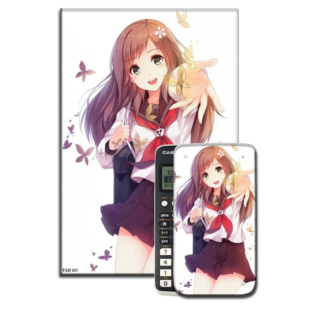 Decal máy tính Casio Nhân Vật Anime 057