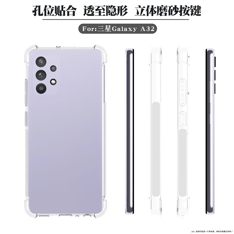 [Loại Xịn] Ốp Lưng Samsung A32 4G Trong Suốt - Chống Sốc | BigBuy360 - bigbuy360.vn