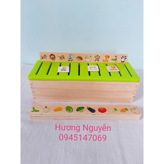 Hộp thả hình phân loại theo chủ đề shichida