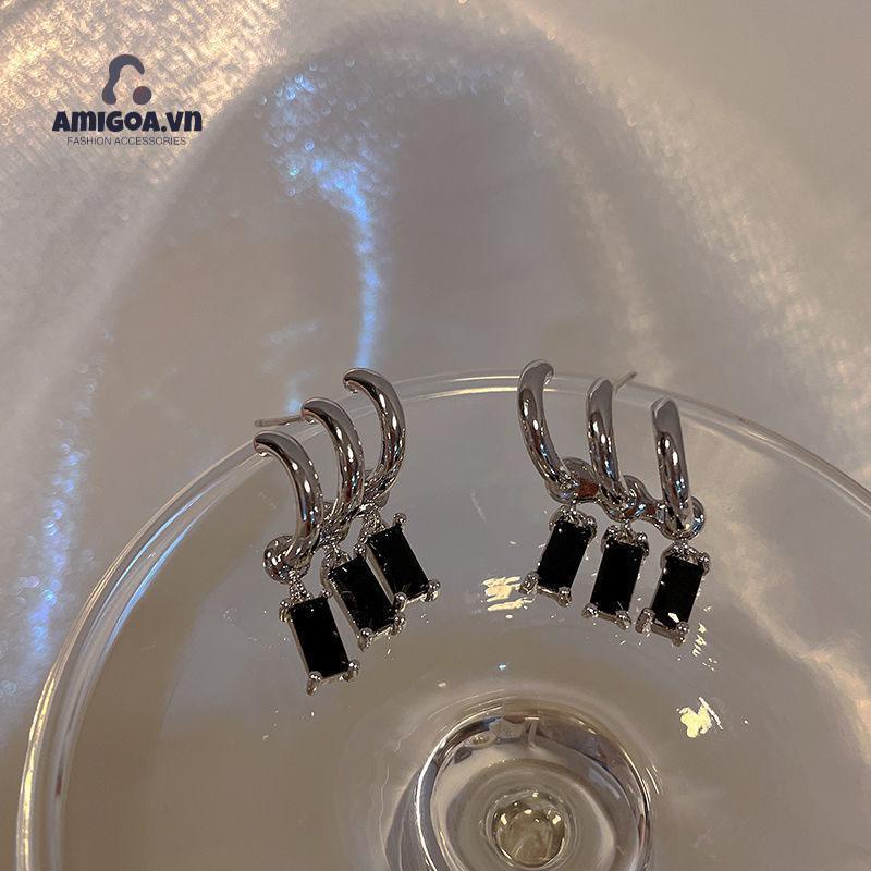 ✨✨Khuyên Tai Đính Đá Zircon Phong Cách Ngọt Ngào Cá Tính Dành Cho Nữ