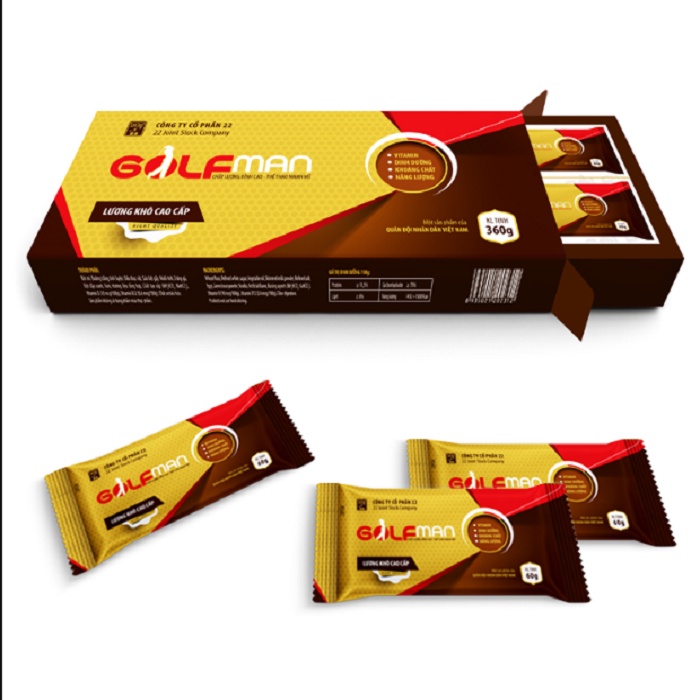 Lương khô quân đội thể thao Golfman 420gr/hộp