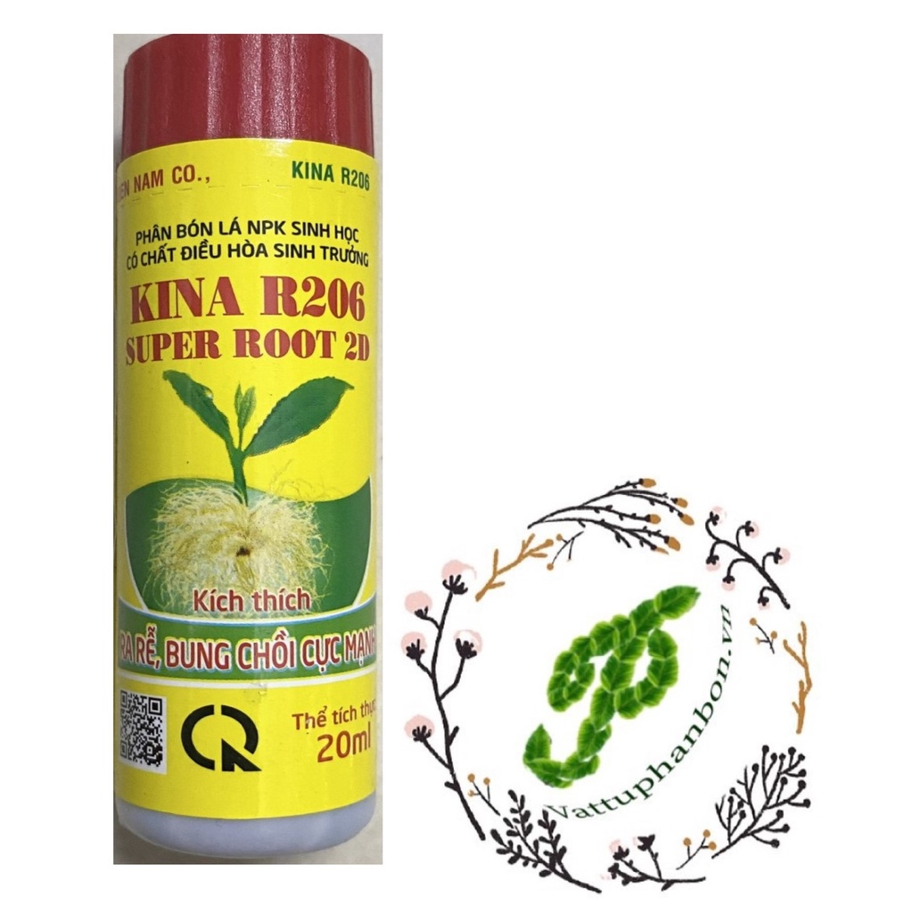 Kina R206 Super Root 2D - Ra rễ, Bung chồi cực mạnh - #294# 20ml