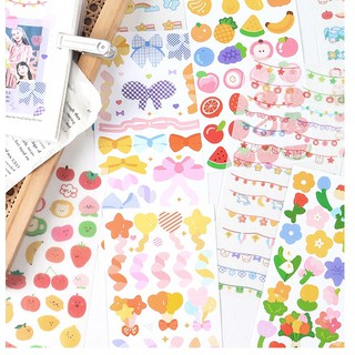 Sticker trang trí toploader - sticker confetti mẫu 5