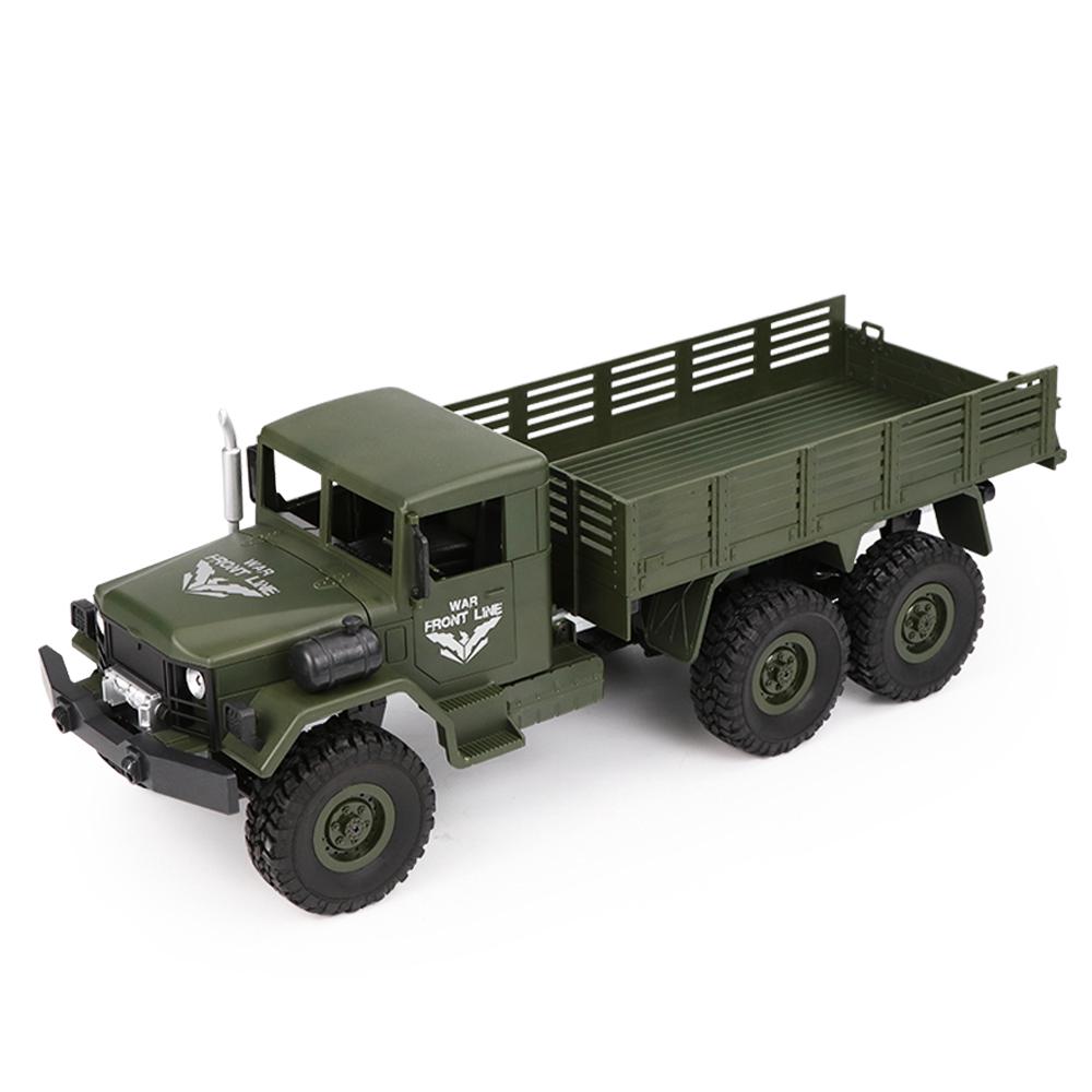 Xe Tải Quân Sự Điều Khiển Từ Xa Jjrc Q63 1 / 16 2.4G 6Wd