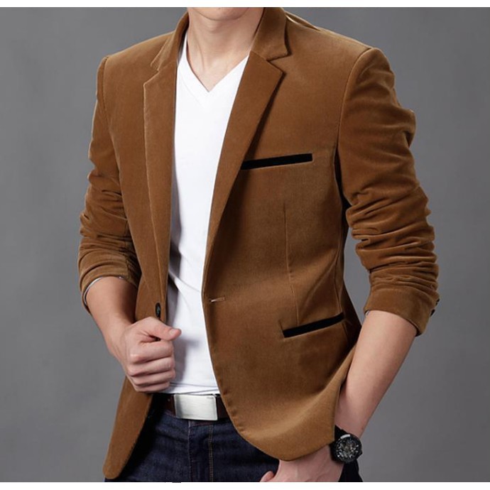 giảm áo nam Áo vest nhung nam cao cấp VE-009i