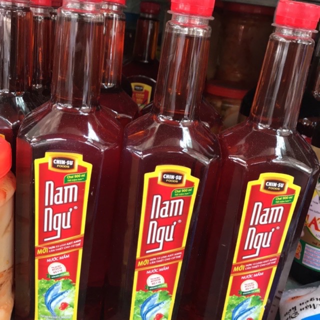 Mắm nam ngư 900ml cá cơm mới