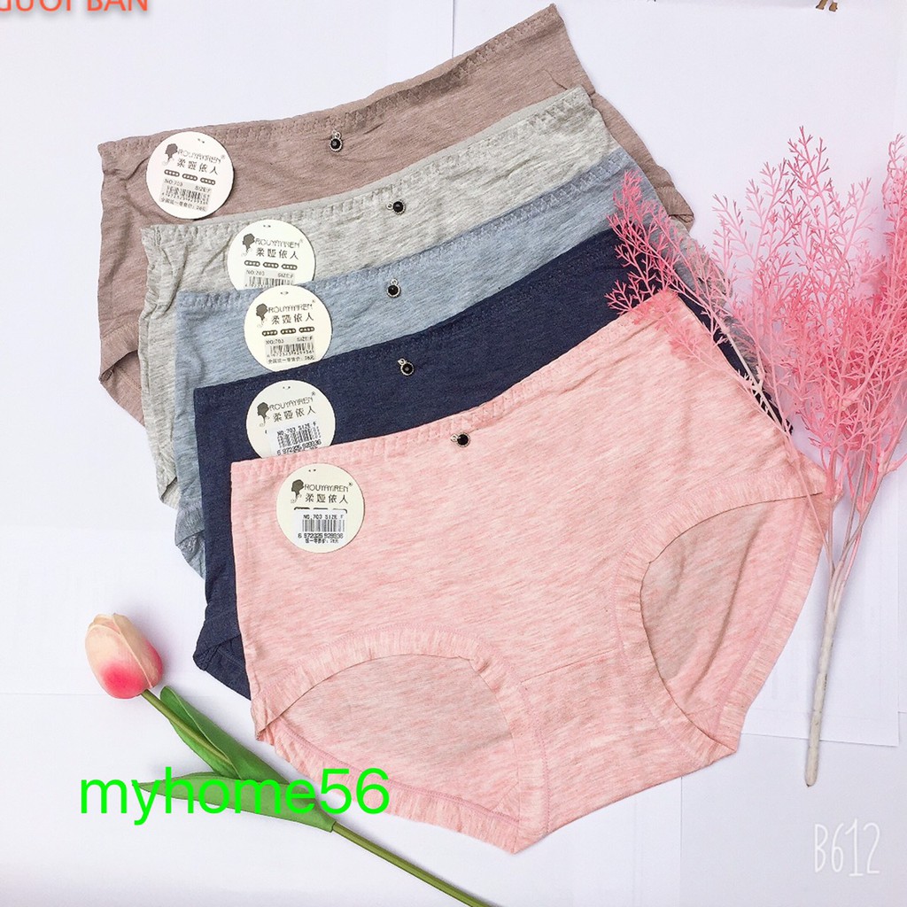 Quần lót muối tiêu cotton 100% 703(shop bao chất) lẻ 1c | BigBuy360 - bigbuy360.vn